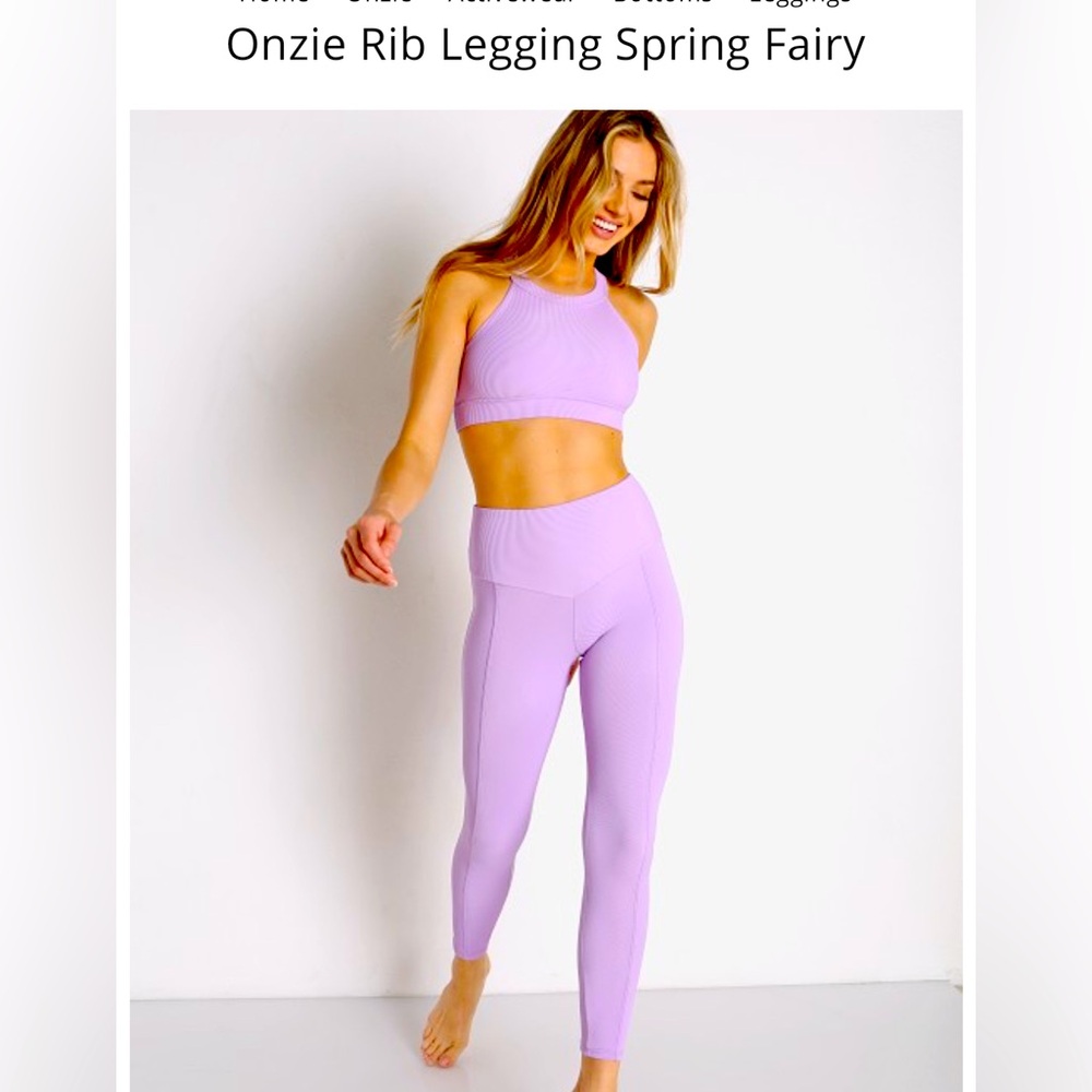 Onzie ribbed leggings